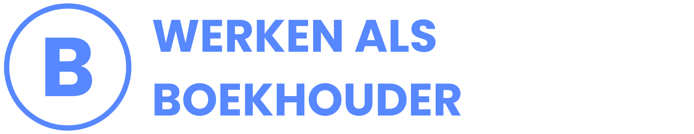 Werken als boekhouder